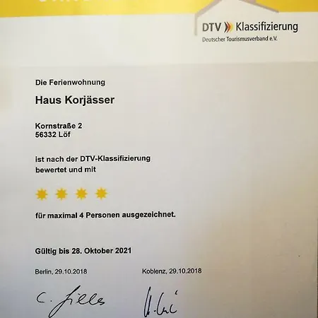 Haus Korjaesser Apartment *