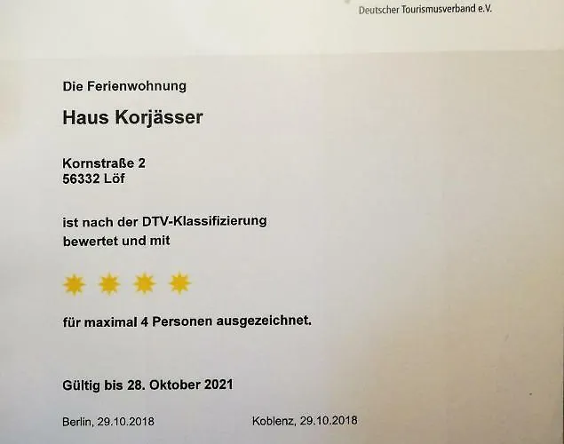 Haus Korjaesser アパート *